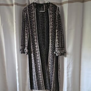 St. John Black and White Jacket